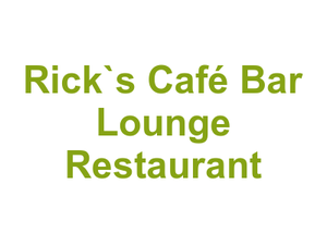 Rick`s Café Bar Lounge Restaurant Logo