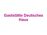 Gaststätte Deutsches Haus Logo