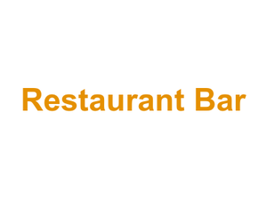 Restaurant Bar Logo