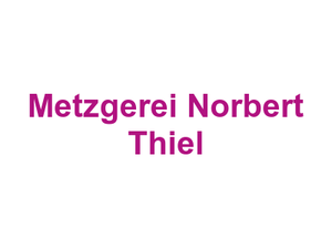 Metzgerei Norbert Thiel Logo