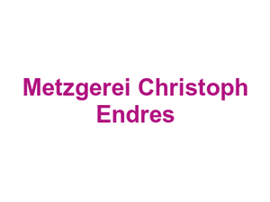 Metzgerei Christoph Endres Logo