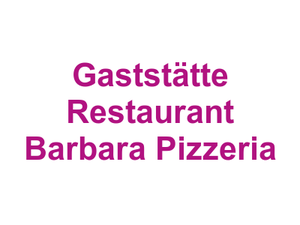 Gaststätte Restaurant Barbara Pizzeria Logo