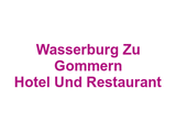 Wasserburg Zu Gommern Hotel Und Restaurant Logo