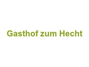 Gasthof zum Hecht Logo