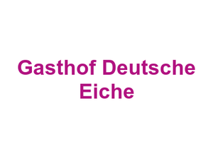 Gasthof Deutsche Eiche Logo