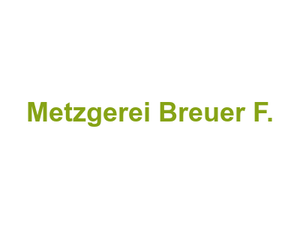 Metzgerei Breuer F. Logo