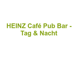 HEINZ Café Pub Bar - Tag & Nacht Logo