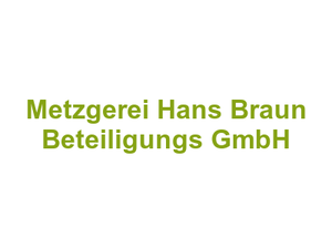 Metzgerei Hans Braun Beteiligungs GmbH Logo
