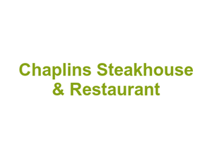Chaplin's Steakhouse & Restaurant Logo