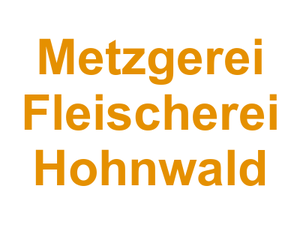 Metzgerei Fleischerei Hohnwald Logo