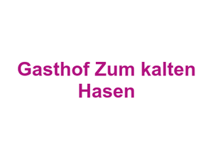 Gasthof Zum kalten Hasen Logo
