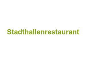 Stadthallenrestaurant Logo