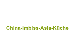 China-Imbiss-Asia-Küche Logo