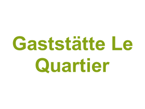 Gaststätte Le Quartier Logo