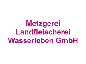 Metzgerei Landfleischerei Wasserleben GmbH Logo