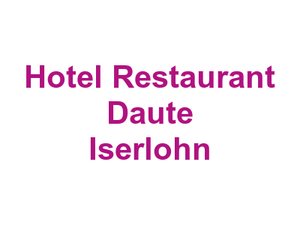 Hotel Restaurant Daute Iserlohn Logo