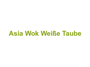 Asia Wok Weiße Taube Logo
