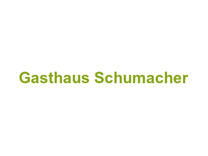 Gasthaus Schumacher Logo