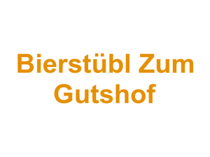 Bierstübl Zum Gutshof Logo