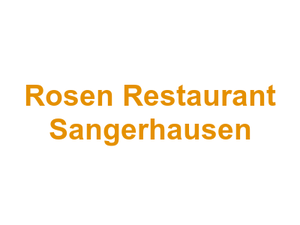 Rosen Restaurant Sangerhausen Logo