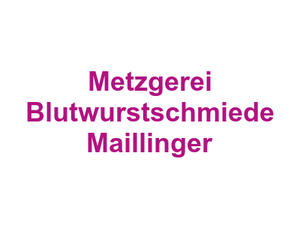 Metzgerei Blutwurstschmiede Maillinger Logo