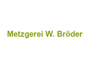 Metzgerei W. Bröder Logo