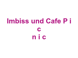 Imbiss und Cafe P i c n i c Logo