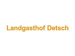 Landgasthof Detsch Logo