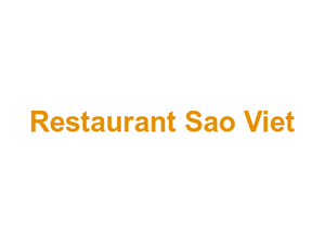 Restaurant Sao Viet Logo
