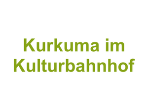 Kurkuma im Kulturbahnhof Logo
