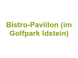 Bistro-Pavillon (im Golfpark Idstein) Logo