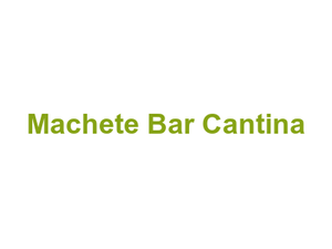 Machete Bar Cantina Logo