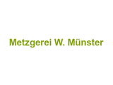 Metzgerei W. Münster Logo
