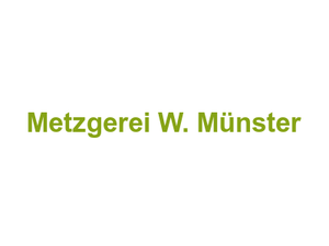 Metzgerei W. Münster Logo