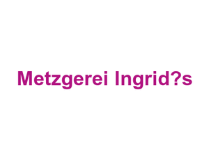 Metzgerei Ingrid’s Logo