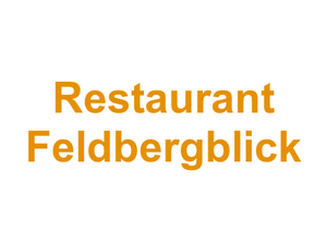 Restaurant Feldbergblick Logo