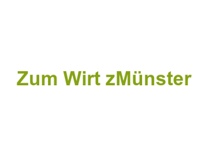 Zum Wirt z'Münster Logo