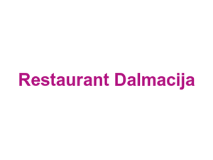 Restaurant Dalmacija Logo