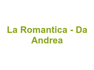 La Romantica - Da Andrea Logo