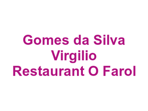 Gomes da Silva Virgilio Restaurant O Farol Logo