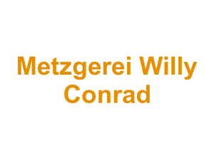 Metzgerei Willy Conrad Logo