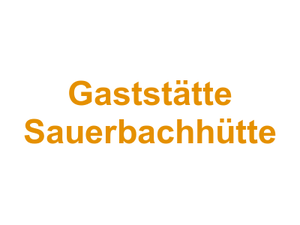 Gaststätte Sauerbachhütte Logo