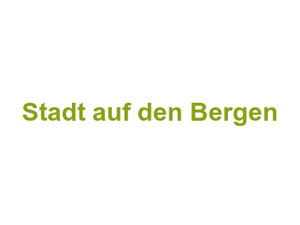 Stadt auf den Bergen Logo
