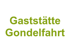 Gaststätte Gondelfahrt Logo