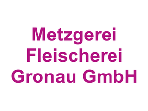 Metzgerei Fleischerei Gronau GmbH Logo