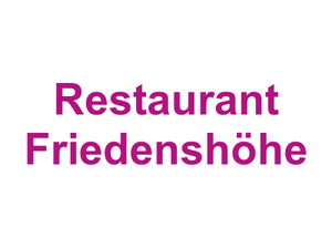Restaurant Friedenshöhe Logo