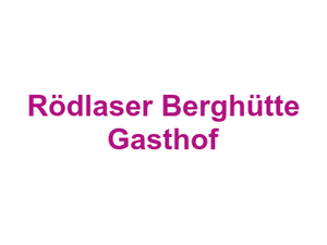 Rödlaser Berghütte Gasthof Logo