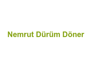 Nemrut Dürüm Döner Logo