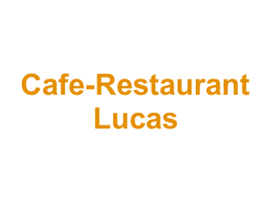 Cafe-Restaurant Lucas Logo