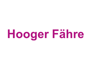 Hooger Fähre Logo